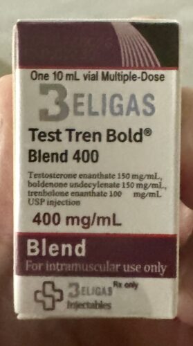 Teste Tren Bold® Blend <p class="fgs">Enantato de testosterona 150mg, Boldenona Undecilenato 150mg, Enantato de trembolona 100mg, 400mg</p> revisão de fotos